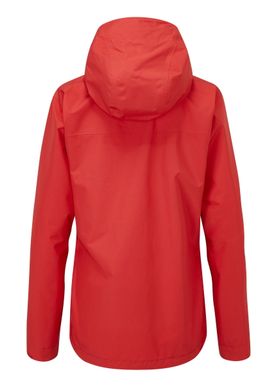 Мембранная куртка женская Rab Downpour Eco Jacket Wmns, ASCENT RED, 14 (RB QWG-83-AS-14)