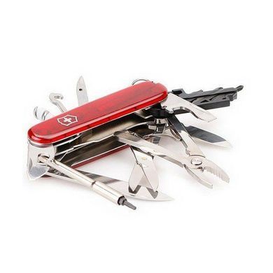 Швейцарський розкладний ніж Victorinox Cybertool (91мм 34 функции) червоний проз 1.7725.T