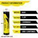 Аккумулятор LiitoKala Ni-10/AAA 1.2V AAA, 1000mAh (Ni-10/AAA)