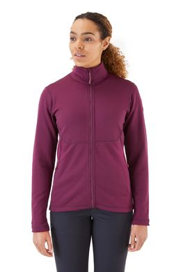 Женская флисовая кофта Rab Geon Jacket Wmns, Eggplant, 8 (RB QFE-96-EG-8)