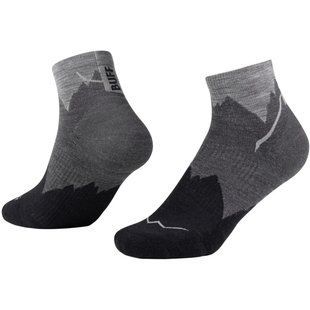 Носки Buff Merino Lightweight Quarter Sock, Black, 42-44 (BU 137792.999.05.00)