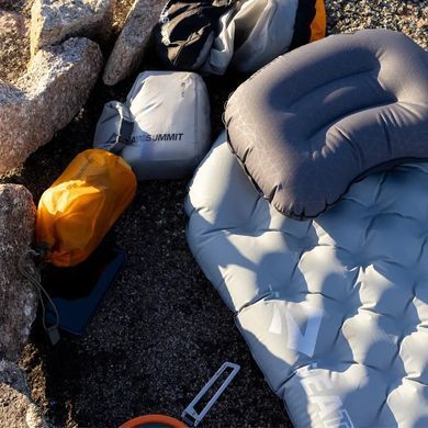 Коврик надувной Sea to Summit Ether Light XR Insulated ASC Mat, Dark Gray, Large, 198х64х10см (STS ASL051152-061704)