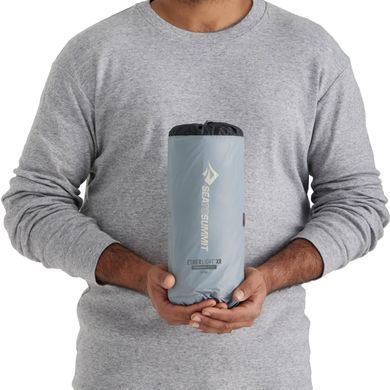 Коврик надувной Sea to Summit Ether Light XR Insulated ASC Mat, Dark Gray, Large, 198х64х10см (STS ASL051152-061704)