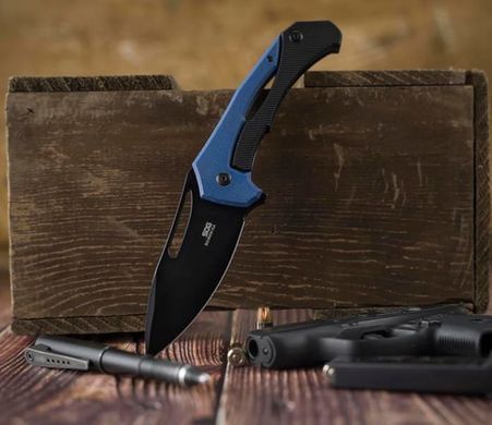 Нож складной SOG Bulwark FL, Blue (SOG 14-24-01-57)