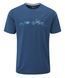 Футболка мужская Rab Mantle Tessalate Tee, Nightfall Blue, XL (RB QBL-57-XL)