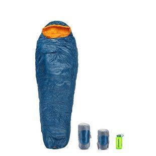 Спальний мішок Pinguin Micra (6/1&deg;C), 185 см - Right Zip, Blue (PNG 230253) 2020