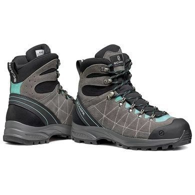 Ботинки женские Scarpa R-Evolution GTX WMN, Titanium/Green, 39 1/2 (SCRP 60267-202 Titanium-Green 39,5)