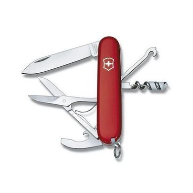 Швейцарский складной нож Victorinox Compact (91мм 15 функций) красный 1.3405