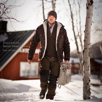 Чоловічі штани Fjallraven Barents Pro Winter Trousers, L/XL - Dark Grey (FJVN 81144.030.L-XL/52)