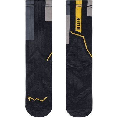 Носки Buff Coolnet Crew Socks, Graphite, 39-41 (BU 137789.901.04.00)