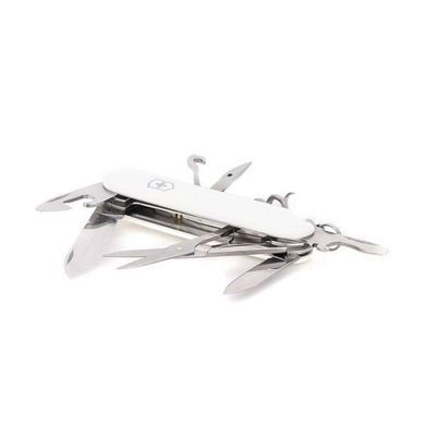 Швейцарський розкладний ніж Victorinox Climber (91мм 14 функцій) білий (1.3703.7)