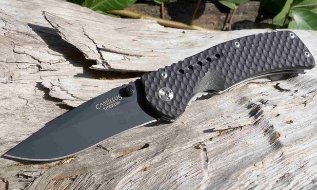 Ніж складаний Camillus Vortex 8", Black (CML CAM-19205)
