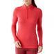 Термофутболка женская Smartwool NTS Mid 250 Zip T Hibiscus Heather, р.L (SW SS221.488-L)