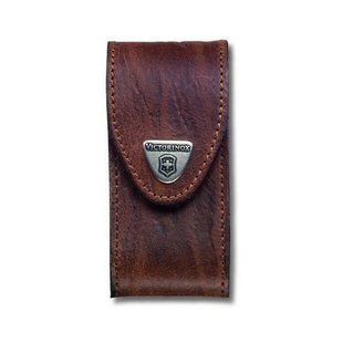 Чехол для ножей Victorinox (84-91мм, 5-8 слоев) кожаный, коричневый 4.0545