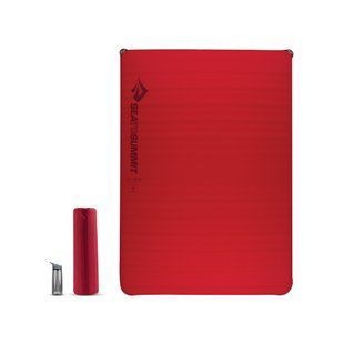Коврик самонадувающийся Self Inflating Comfort Plus от Sea To Summit, Dark Red, Double, 183 x 128 х 8см (STS ASM2067-01221912)
