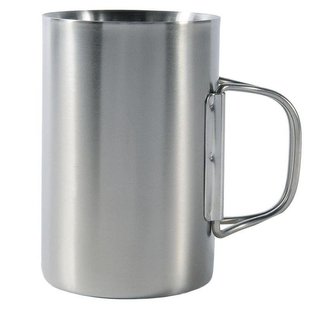 Термокружка з кришкою Tatonka Thermo 350, Silver/Black (TAT 4081.000)