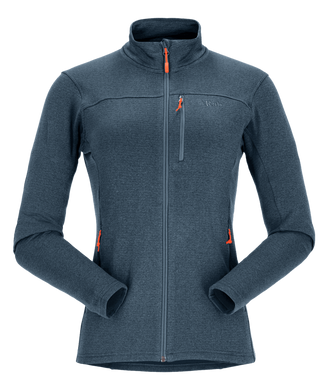 Жіноча флісова кофта Rab Graviton Jacket Wmns, Orion Blue, 12 (RB QFF-58-OB-12)