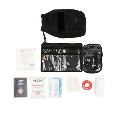 Аптечка заповнена Tasmanian Tiger First Aid Basic WP, Black (TT 7302.040)