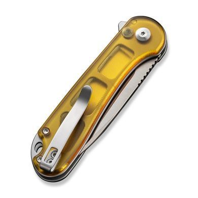 Ніж складаний Civivi Button Lock Elementum, Polished Ultem (689826331644)