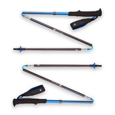 Треккинговые палки Black Diamond Distance Carbon Z, 120 см, Ultra Blue (BD 11253540311201)