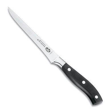 Ніж побутовий, кухонний Victorinox Forged Boning Grand Maitre (GB) (лезо: 150мм), чорний 7.7303.15G