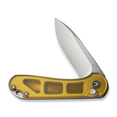 Ніж складаний Civivi Button Lock Elementum, Polished Ultem (689826331644)