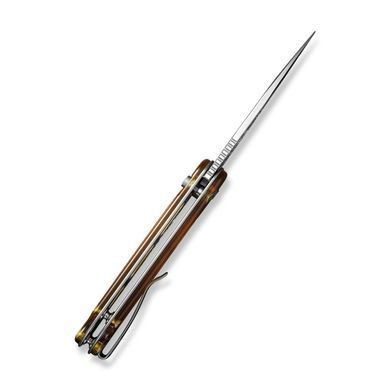 Ніж складаний Civivi Button Lock Elementum, Polished Ultem (689826331644)