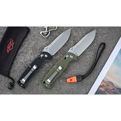Ніж складаний Ganzo G7412-WS, Black (GNZ G7412-BK-WS)