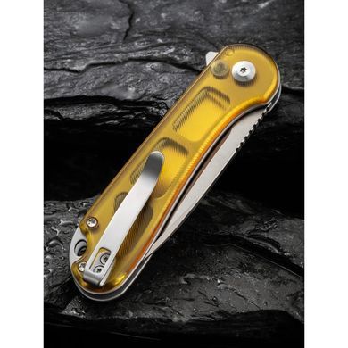 Ніж складаний Civivi Button Lock Elementum, Polished Ultem (689826331644)