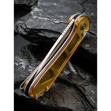 Ніж складаний Civivi Button Lock Elementum, Polished Ultem (689826331644)