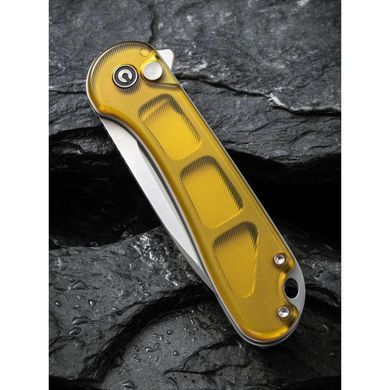 Ніж складаний Civivi Button Lock Elementum, Polished Ultem (689826331644)