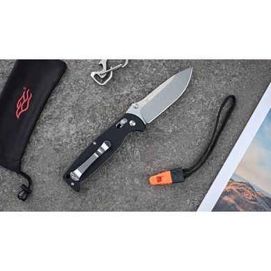 Ніж складаний Ganzo G7412-WS, Black (GNZ G7412-BK-WS)