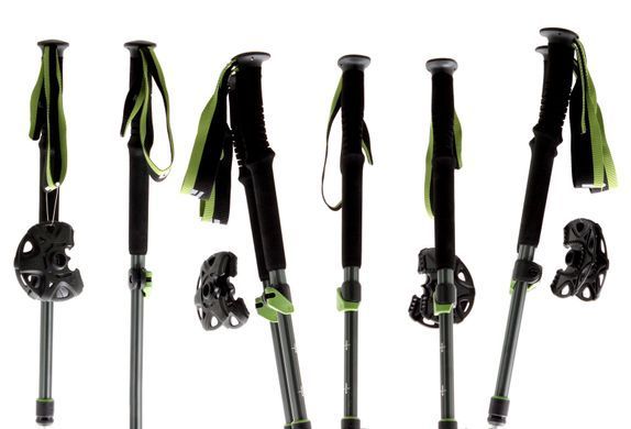 Трекінгові палки Black Diamond Distance Plus FLZ, 105-125 см, Black (BD 112211-125)