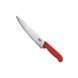 Нож бытовой, кухонный Victorinox Fibrox Carving (лезвие: 250мм), красный 5.2001.25