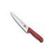 Ніж побутовий, кухонний Victorinox Fibrox Carving (лезо: 150мм), червоний 5.2001.15