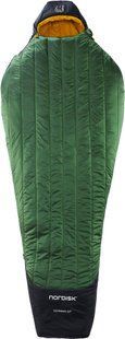 Спальний мішок Nordisk Gormsson Mummy Medium (-5/-10&deg;C), 175 см - Left Zip, artichoke green/mustard yellow/black (NRD GORM-M)