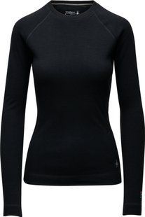 Кофта жіноча Smartwool Women's Merino 250 Baselayer Crew Boxed, M - Black (SW SW016370.001-M)