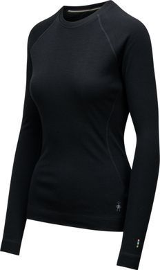 Кофта жіноча Smartwool Women's Merino 250 Baselayer Crew Boxed, M - Black (SW SW016370.001-M)
