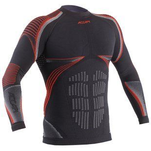 Термофутболка мужская Accapi Synergy, Black/Red, р.M/L (ACC EA401.908-ML)