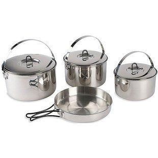 Набор посуды Tatonka Family Cook Set L, Silver (TAT 4024.000)