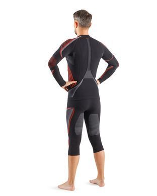 Термофутболка мужская Accapi Synergy, Black/Red, р.M/L (ACC EA401.908-ML)