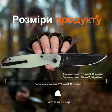 Ніж складаний Ruike P873-C (6942870371399)