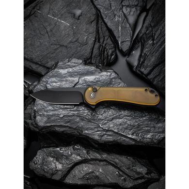 Ніж складаний Civivi Button Lock Elementum, Bead Blasted Ultem (689826331651)