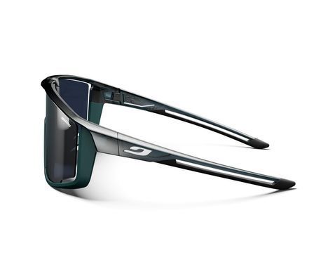 Окуляри солнцезахисні Julbo Fury RV P0-3, Shiny Translu Black / Matte Green (J 5314022)