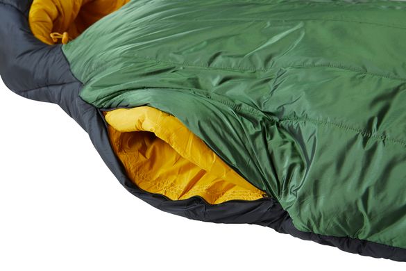 Спальний мішок Nordisk Gormsson Mummy Medium (-5/-10°C), 175 см - Left Zip, artichoke green/mustard yellow/black (NRD GORM-M)