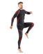 Термофутболка мужская Accapi Synergy, Black/Red, р.M/L (ACC EA401.908-ML)