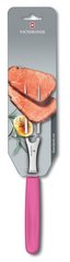 Кухонная вилка Victorinox Carving Flat 15см с роз. ручкой (блистер)