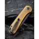 Ніж складаний Civivi Button Lock Elementum, Bead Blasted Ultem (689826331651)
