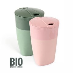 Набор посуды Light My Fire Pack-up-Cup BIO 2-pack, Dusty Pink / Sandy Green (LMF 2423911313)
