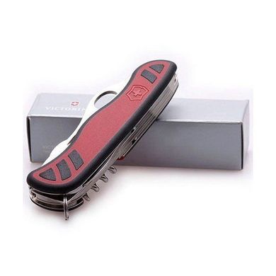 Швейцарский складной нож Victorinox Dual Pro (111мм 10 функций) красный 0.8371.MWC